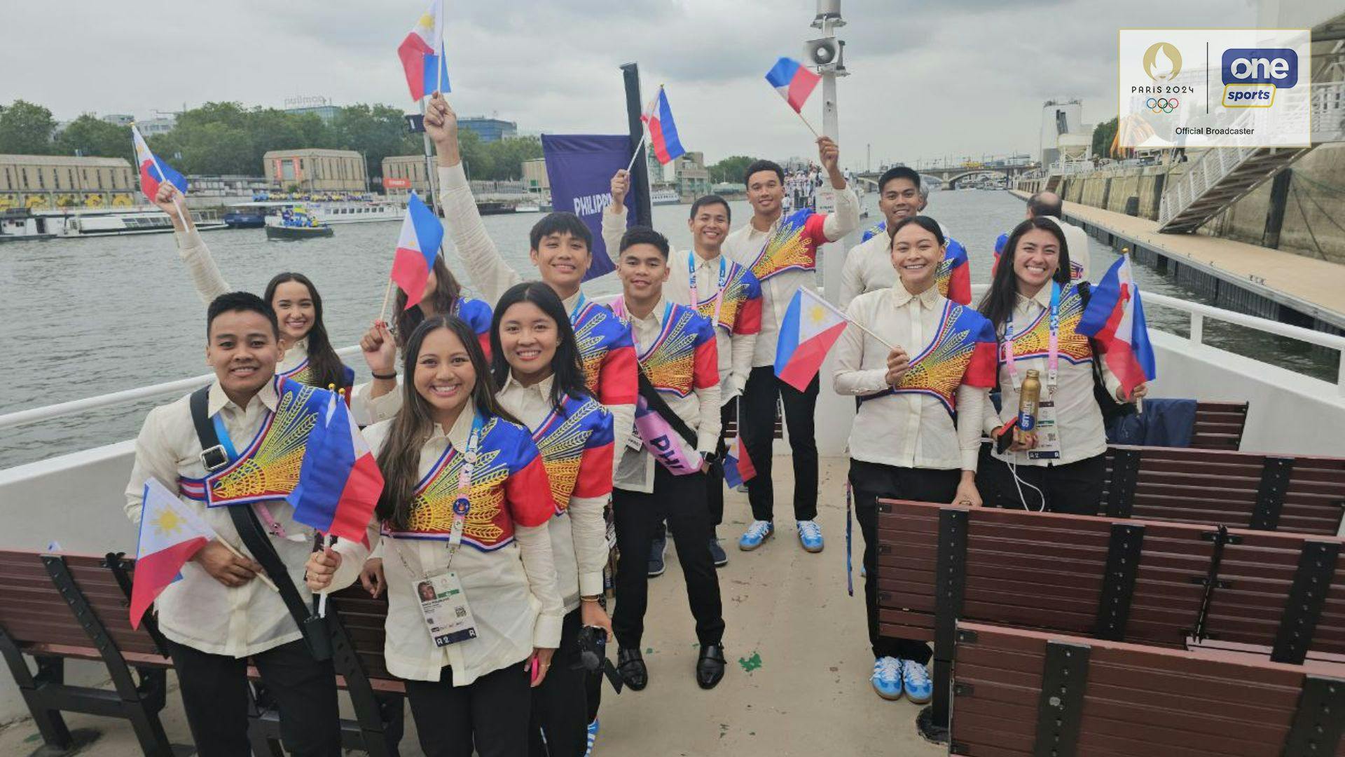 Para sa Bayan: Team Philippines beams with pride during Paris 2024 opening ceremony